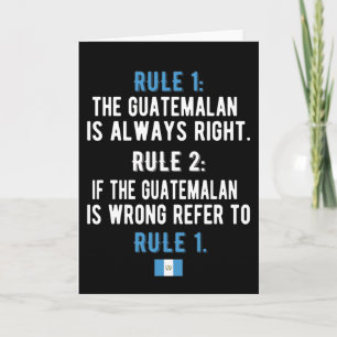 Proud Guatemalan Roots Guatemala Flag Guatemalan Card