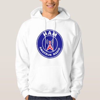 Proud HAM Radio Amateur Operator Signal Badge Hoodie