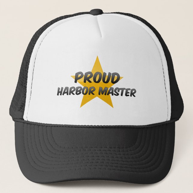 Proud Harbour Master Trucker Hat (Front)