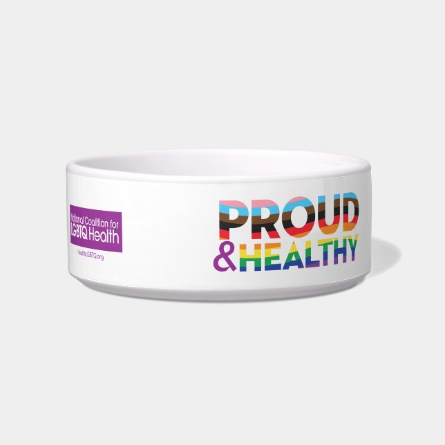 Proud & Healthy Pet Bowl (Front)