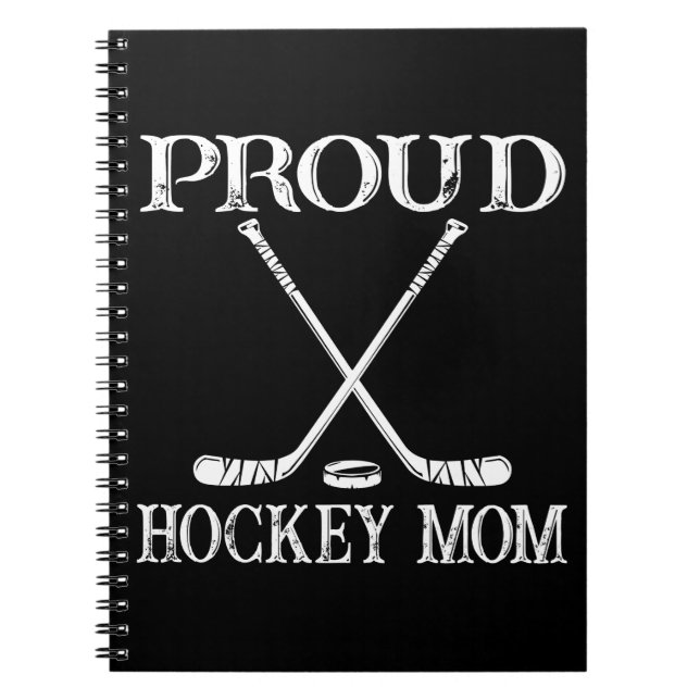 Proud Hockey Mum Notebook (Front)