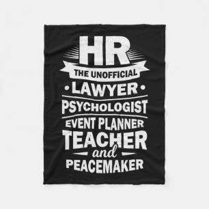 Proud Human Resources Fleece Blanket