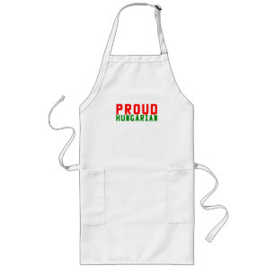 Proud Hungarian Long Apron