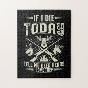 Proud Hunter Love Hunting Jigsaw Puzzle