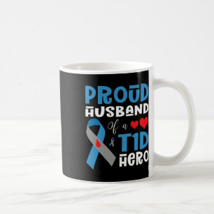 Proud Husband Of A T1d Hero Type 1 Diabetes Awaren Coffee Mug