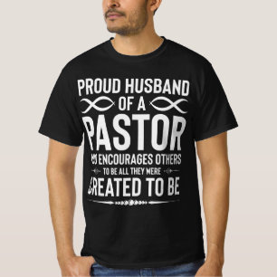 Proud Husband To A Pastor T-Shirt