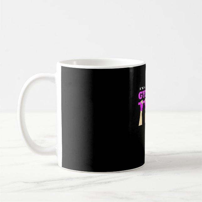 Proud I Am A Gymnast Coffee Mug (Left)