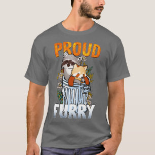 Proud I Furries Cosplay Fandom 4 T-Shirt