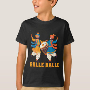 Proud Indian Punjabi Pride Meet Me In India Balle  T-Shirt
