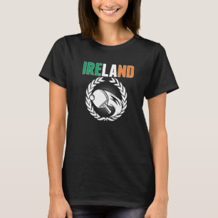 Proud Ireland Table Tennis  Irish Ping Pong Suppor T-Shirt