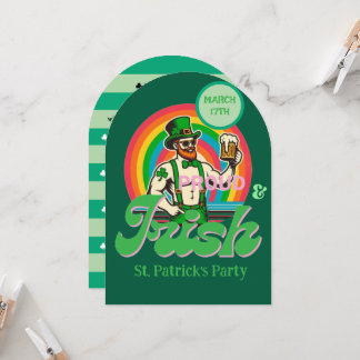 Proud & Irish St Patrick Custom LGBTQ+ Invitation