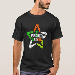 Proud Irish St Patrick's Day Colorful Celtic Pride T-Shirt