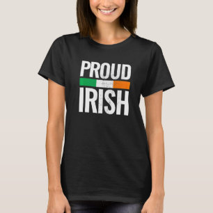 Proud Irish Vintage Ireland Flag T-Shirt