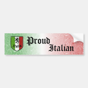 Proud Italian Bumper Sticker