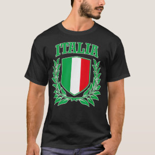 Proud Italian - Italia Design - Italian Soccer Jer T-Shirt