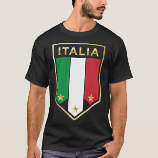 Proud Italian Italia Graphic Italian Soccer funny  T-Shirt