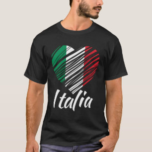 Proud Italian Italia Italian He Love Italy T-Shirt