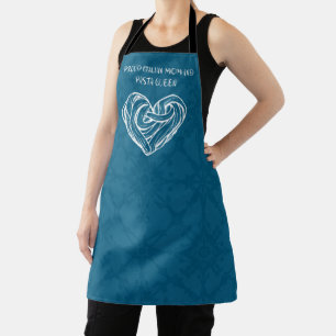 Proud Italian Mum And Pasta Queen Culinary Power Apron