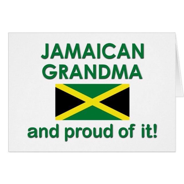 Proud Jamaican Grandma (Front Horizontal)