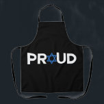 Proud Jewish Hebrew Holiday Proud Jew Religious Apron<br><div class="desc">Proud Jewish Hebrew Holiday Proud Jew Religious</div>