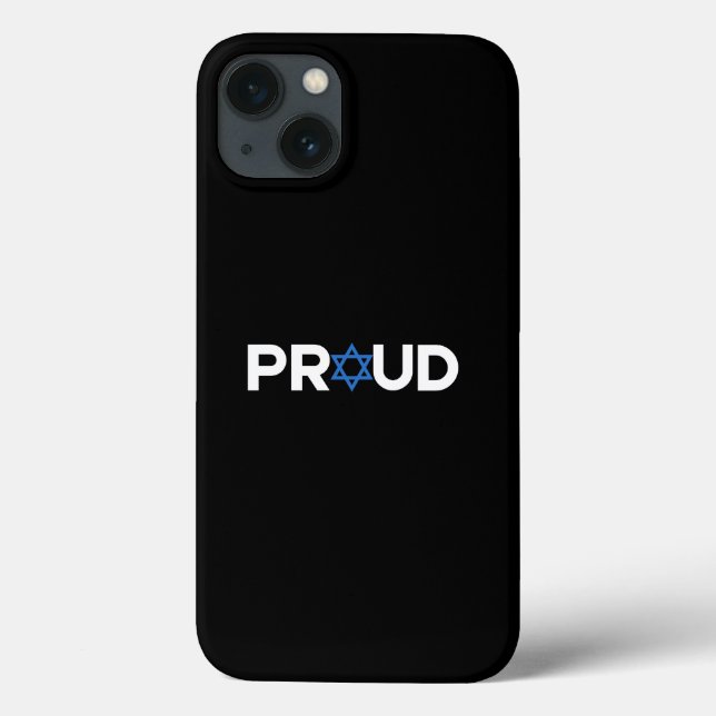 Proud Jewish Hebrew Holiday Proud Jew Religious  Case-Mate iPhone Case (Back)
