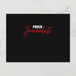 Proud Journalist Journalism Journalists Writer Gif Postcard