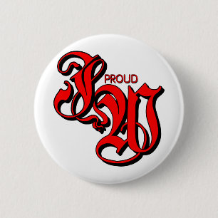Proud JW Jehovahs Witness 6 Cm Round Badge
