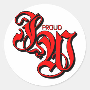 Proud JW Jehovahs Witness Classic Round Sticker