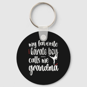 Proud Karate Grandma Karate Grandmother Key Ring
