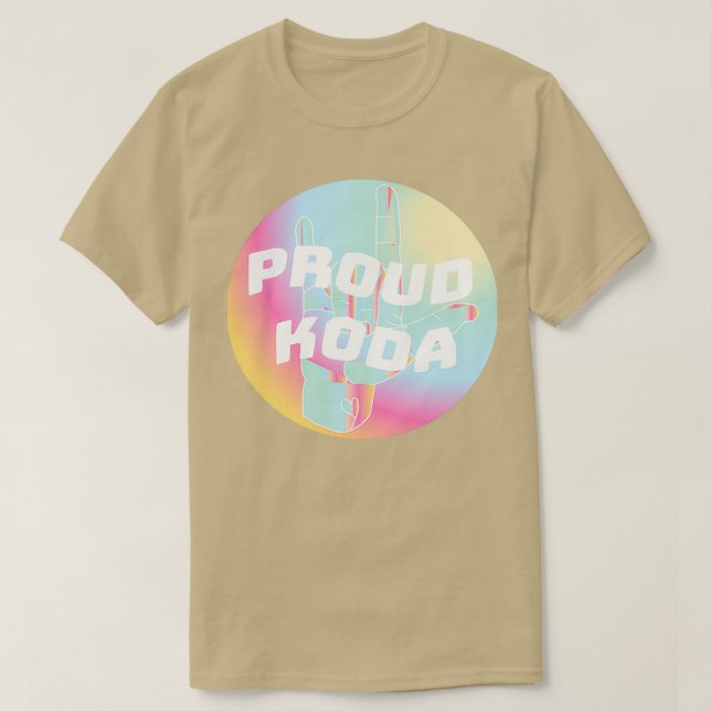 Proud KODA T-Shirt (Design Front)