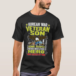 Proud Korean War Veteran Son - Military Veterans C T-Shirt