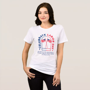 "Proud Laborer - Hard Work & Dedication T-Shirt" Tri-Blend Shirt