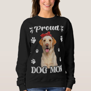 Proud Labrador Dog Mum Puppy Mother's Day Sweatshirt