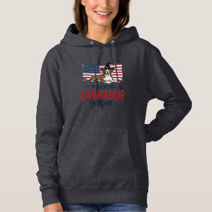 Proud Labrador Mum Patriotic Dog Halloween Shirt D