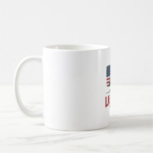 Proud Labrador Mum Patriotic Dog Halloween Shirt D Coffee Mug