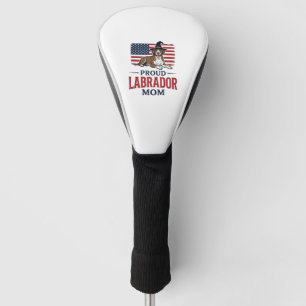 Proud Labrador Mum Patriotic Dog Halloween Shirt D Golf Head Cover
