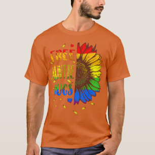 Proud LGBT Free Auntie Hugs LGBT Costume LGBT Gay  T-Shirt