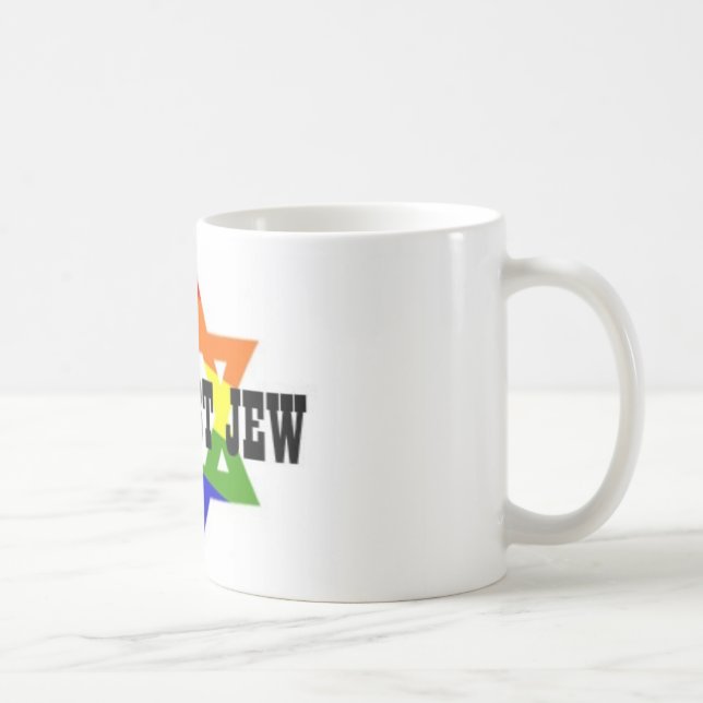 Proud LGBT Jew Mug (Right)