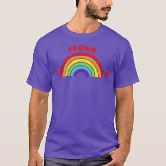 Proud LGBT Pride Month Tee LGBTQ Supporter Gift Ga
