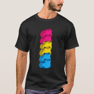 Proud Lgbt The Pansexual Flag Frog T-Shirt