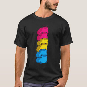 Proud Lgbt The Pansexual Flag Frog T-Shirt