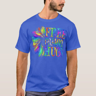 Proud LGBTQ Free Grammy Hugs LGBT Pride Month sunf T-Shirt