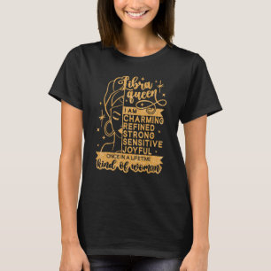 Proud Libra Girl Woman Queen Libra Zodiac Personal T-Shirt