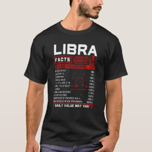 Proud Libra Girl Woman Queen Libra Zodiac Personal T-Shirt