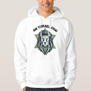 Proud Lion and Star of David Hoodie
