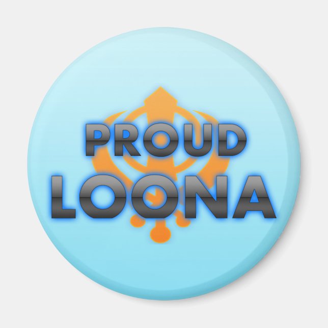 Proud Loona, Loona pride Magnet (Front)