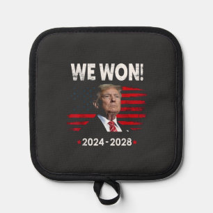 Proud Maga President Trump Won Inaguration Day Pot Holder