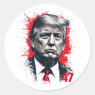 Proud Maga Trump Vance American Inauguration Day Classic Round Sticker
