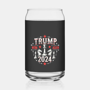 Proud Maga Trump Won again 2025 Inaguration Day  Can Glass