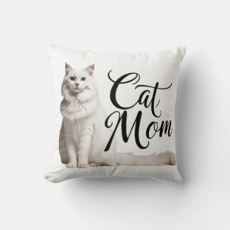 Proud Maine Coon Cat Mum Pillow III